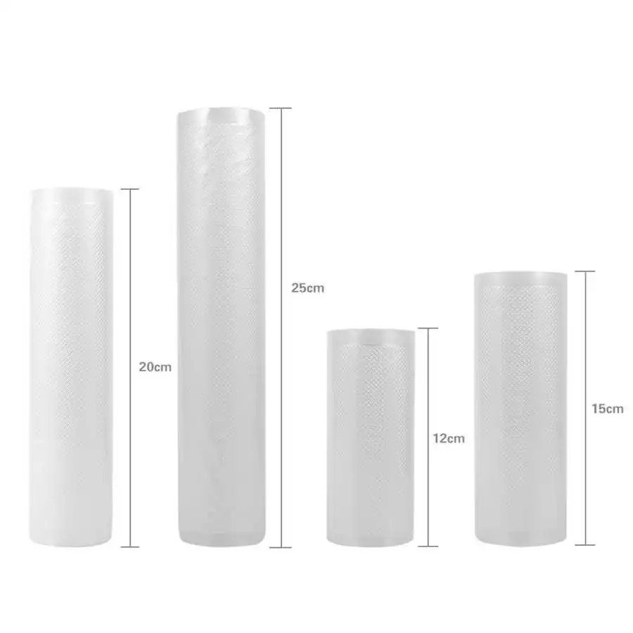 Food Vacuum Sealer Rolls & Bags Embossed Storage Saver Pack for Fresh Food