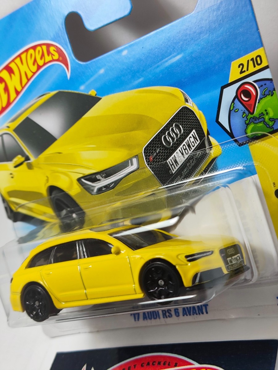 Hot Wheels 2026 NEW Case C '17 Audi RS 6 Avant Yellow (Promo