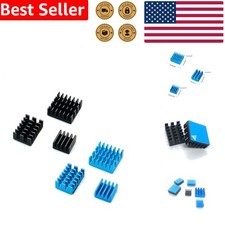 High Quality Raspberry Pi 4B Heatsink Aluminum Thermal Adhesive Cooling