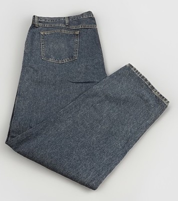 Wrangler Five Star Mens Jeans 48x30 Regular Fit Dark Wash Denim