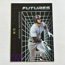 Gavin Grahovac 2024 Leaf Futures 13/49 Purple Foil # 72
