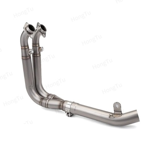 For CF-Moto 450 SR & S 450SR S Motorcycle Exhaust Systems Header Mid Link Pipe - Picture 4 of 6