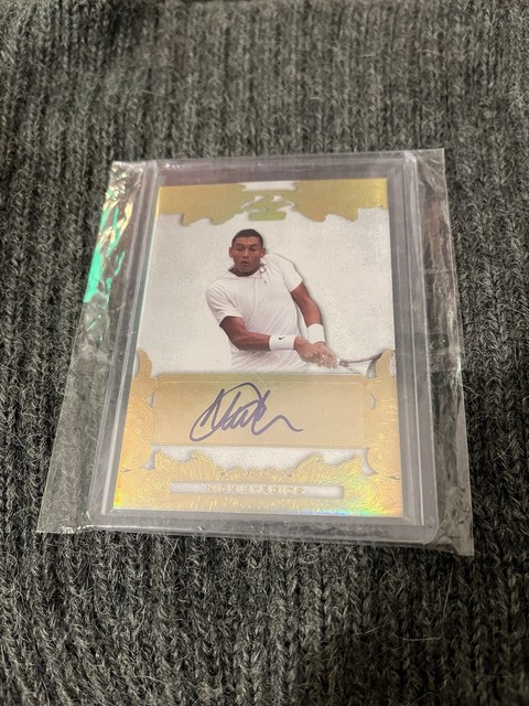 1/1 2015 (1st Year) Leaf Tennis ATP AUTO Signature Nick Kyrgios Rookie One/One