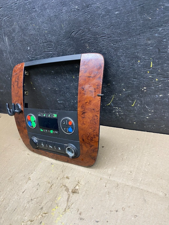 2008-2011 GMC Yukon Tahoe acabamento automático moldura controle climático fabricante de equipamento original u5091 DG - Imagem 4 de 4