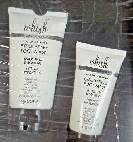 Whish Coconut Milk + Verbena Exfoliating Foot Mask & Hand Remdy - Picture 3 of 4