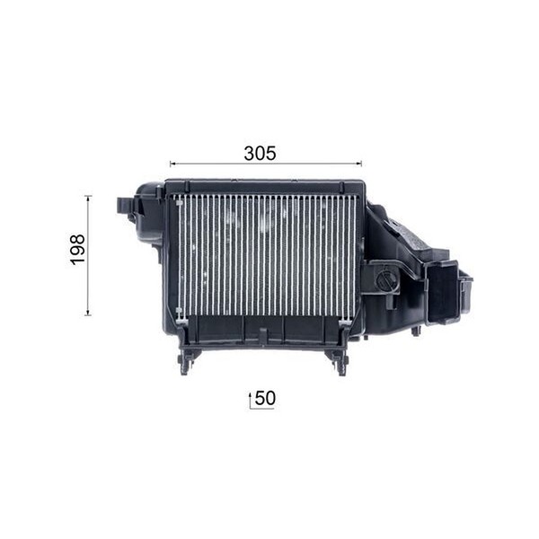 Mahle Verdampfer Klimaanlage FüR Audi A4 B9 A5 A6 C8 A7 A8 Q5 Q7 Q8 4M1820023C-image