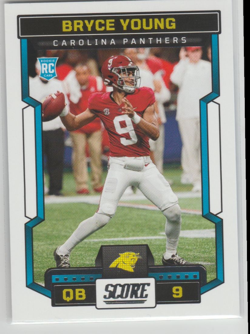 2023 2023 Score Bryce Young Rookie Carolina Panthers #301