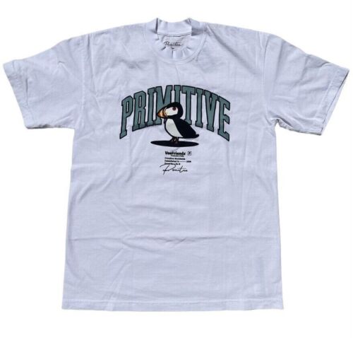 VeeFriends x Primitive Productive Puffin Limited Edition T Shirt White - XXL - Picture 1 of 3