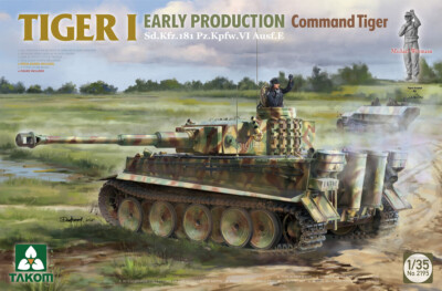 Takom 2195 Command Tiger I Early Production  Sd.Kfz.181 Pz.Kpfw. VI Ausf.E 1/35