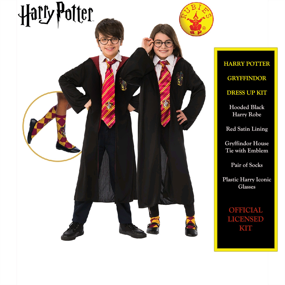 HARRY POTTER COSTUME GRYFFINDOR DRESS UP SET CHILD BOOKWEEK WIZARD ROBE TIE ETC | eBay HARRY POTTER COSTUME GRYFFINDOR DRESS UP SET CHILD BOOKWEEK WIZARD ROBE TIE ETC | eBay