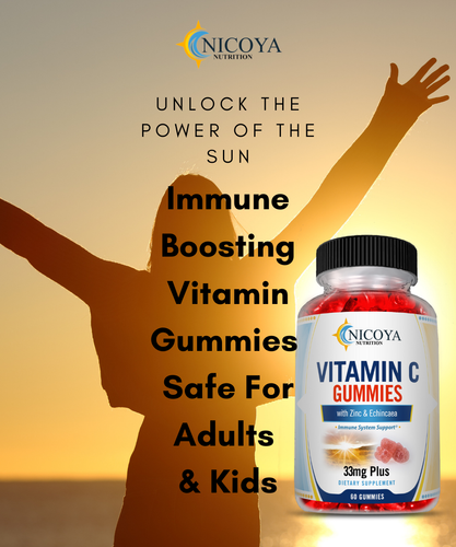 Vitamin C Immune Support Gummies 33mg+ | Immune System Support & Booster! - Picture 4 of 9