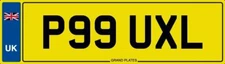 PAUL PAULS NUMBER PLATE TRANSFER FEES INCLUDED - P99 UXL - PAULY PAULINE PAULIE