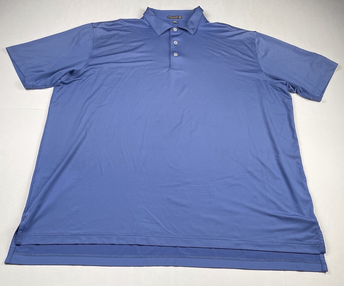 Peter Millar Summer Comfort Druid Hills Golf Club Blue Polo Shirt