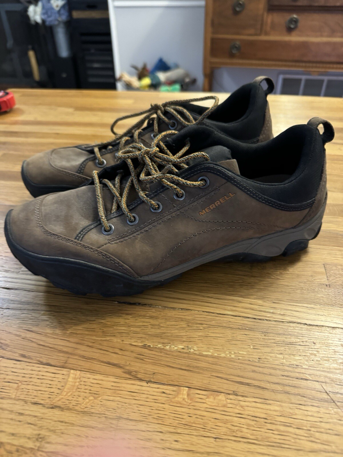 Merrell Sight J75137 scarpe da trekking marroni da uomo taglia 11 5 stringate basse