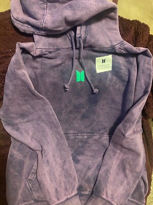 BTS PTD Las Vegas Pop-Up Store Hoodie Size: M Color: Cloud Purple *OFFICIAL* NWT