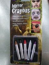 Halloween Set of 5 horror crayons