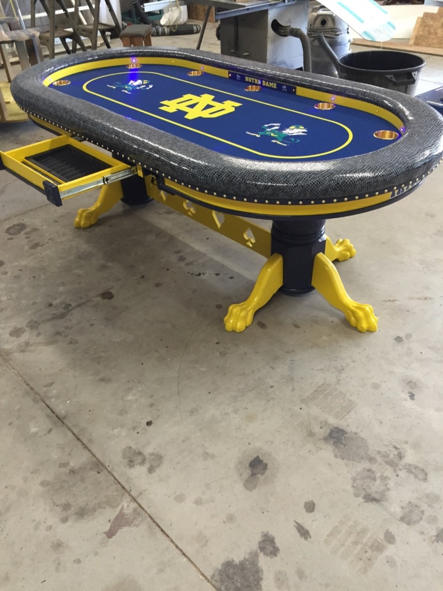 Deluxe 4 x 8 custom poker tables by kandjpokertables.com | eBay Deluxe 4 x 8 custom poker tables by kandjpokertables.com | eBay