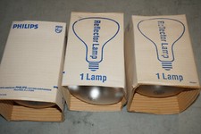 Case of 8 - PHILIPS Infrared Heat Lamp 250-Watt Clear Reflector Bulb 23827-9
