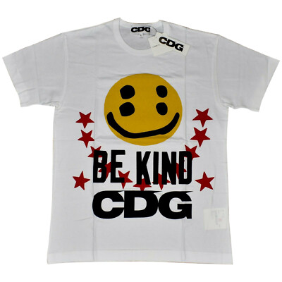 Cdg Cactus Plant Flea Market X Smiley Face Be Kind T-shirt Mens