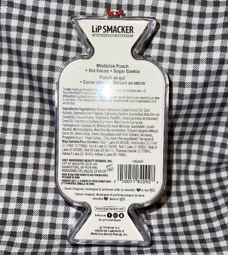 Lip Smackers Candy Ornament 3 Flavors! Punch ,Hot chocolate ,and Sugar cookie - Picture 4 of 5