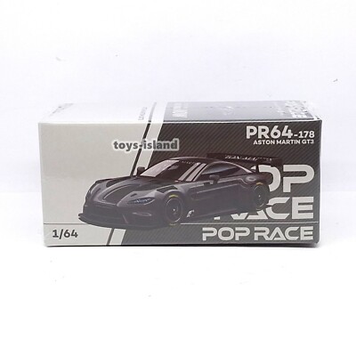 POPRACE PR64-178 ASTON MARTIN GT3 CARBON EDITION 1/64 POP RACE NEW