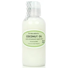 ORGANIC COCONUT OIL 92 DEGREE PURE COLD PRESSED   2 OZ -UP TO GALLON