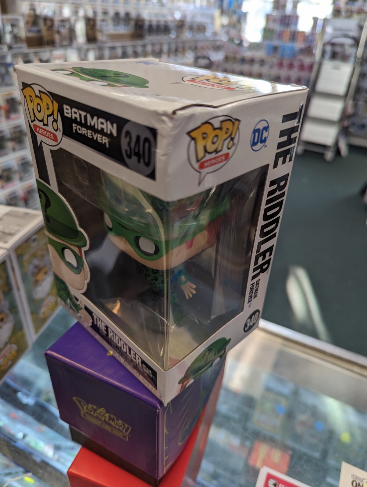 Heroes - The Riddler #340 Damaged Box Funko Pop