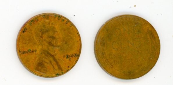 1940-S LINCOLN WHEAT CENT CIRCULATED, NOT MUTILATED - NO JUNK!