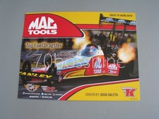 DOUG KALITTA 2014 MAC TOOLS TOP FUEL DRAGSTER 8.5X11 NHRA DRAG RACING HANDOUT