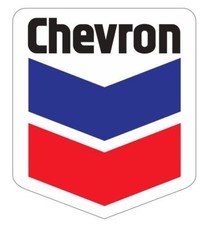 Chevron Gas  Oil Gasoline Sticker Decal R172