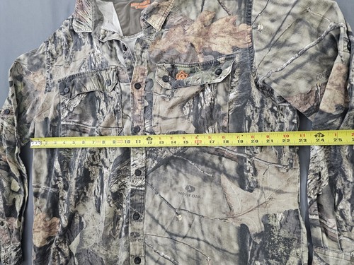 🔥Mossy Oak Game Winner Button Up Camo Camouflage Shirt XL🔥 - Picture 5 of 8