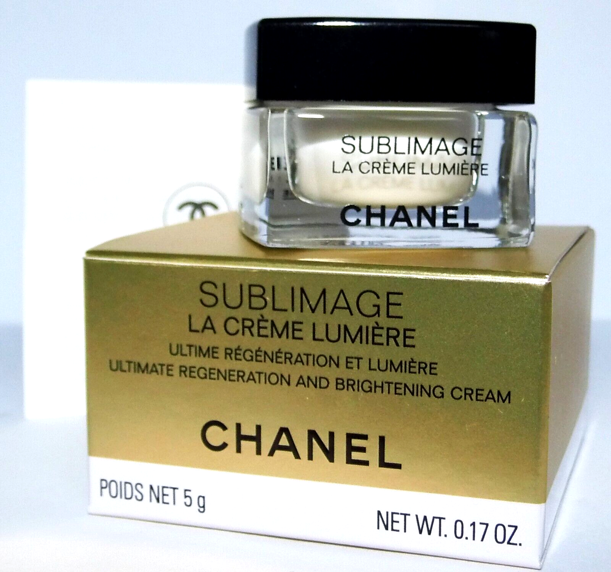 ゆ*か様 CHANEL SUBLIMAGE LA CRÈME LUMIÈRE 5 CHANEL Sublimage SUBLIMAGE La Creme LUMIERE 10ml = 5ml x 2