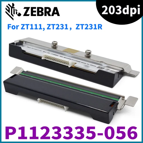 Zebra P1123335-056 Druckkopf Druckkopf für ZT111 ZT231 ZT231R Drucker 203DPI