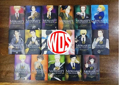 Moriarty The Patriot By Hikaru Miyoshi Volume 1-17 English Version DHL EXPRESS