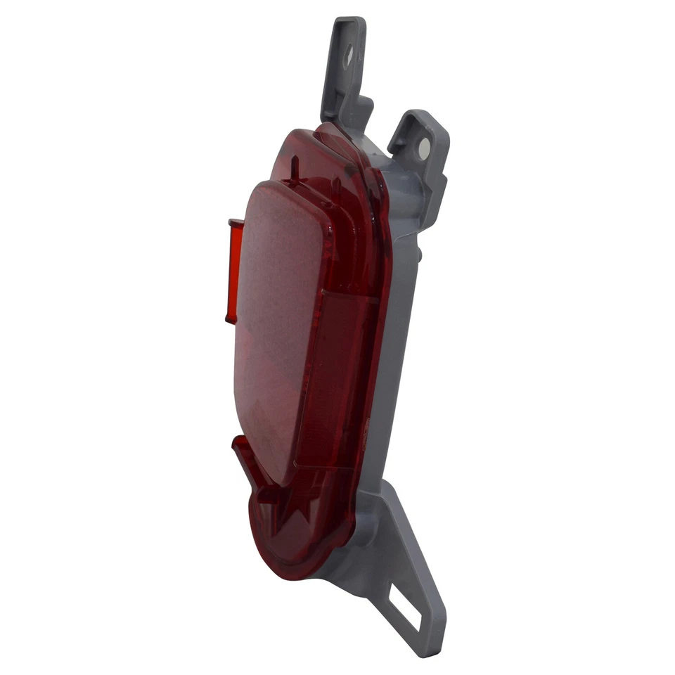 Driver Passenger Rear Bumper Reflector Set Fits 14-19 Toyota Highlander; CAPA Foto 3 de 4