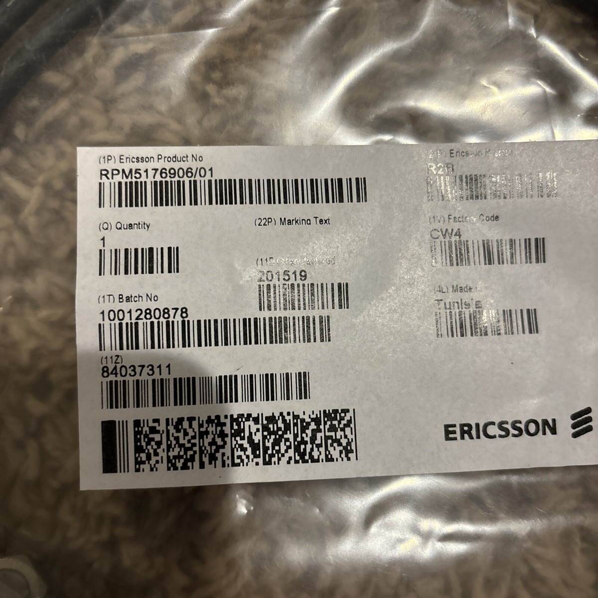 Ericsson RPM 517 6906/01 Coax Radio Jumper Cable | eBay