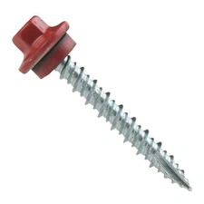 250pcs, #10 ProCap Stainless Steel Cap Metal to Wood EPDM Washered Fasteners