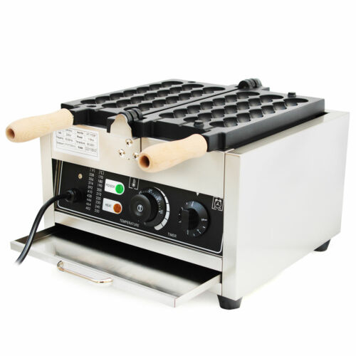 Commercial Electric Waffle Bubble Ball Maker Machine Nonstick Waffle Maker 1500W - Bild 8 von 14