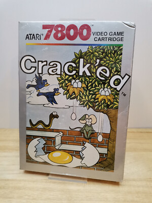 Atari 7800 Spiel - Crack'ed / Cracked (mit OVP)(NEUWARE)