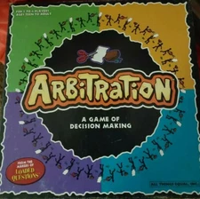 Arbitration Board Game All Things Equal, Inc. New! Crazy decision making game!