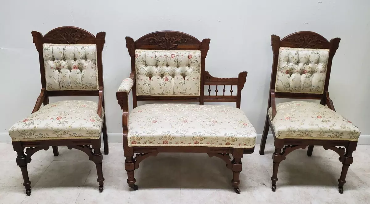 Eastlake parlor set sale