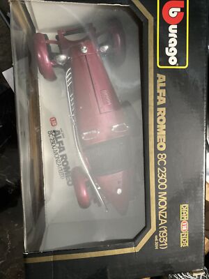 Bburago Alfa Romeo 8C 2300 Monza 1931 Diecast 1:18 Cod 3014