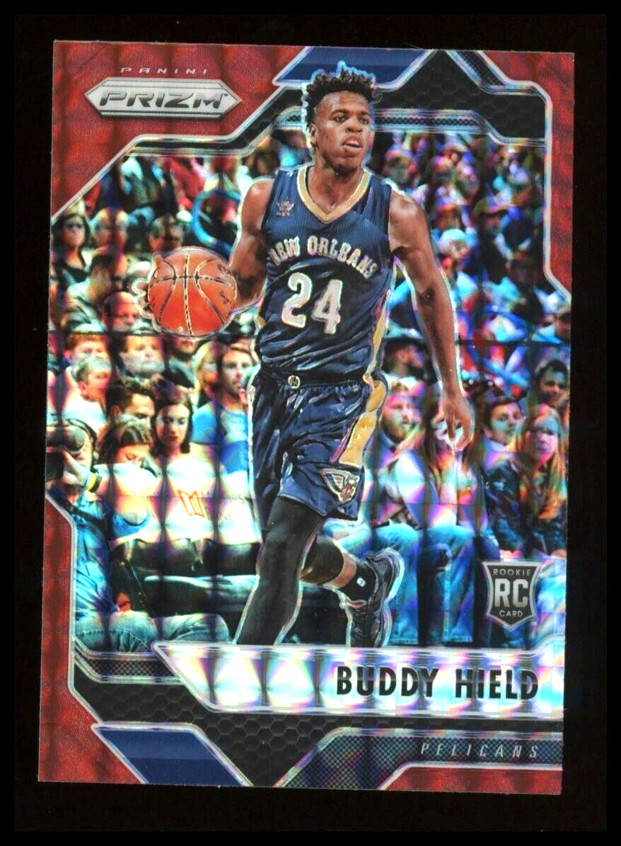 Buddy Hield 2016-17 Mosaic Red Prizm Rookie RC #10 🔥 Pelicans/Warriors!
