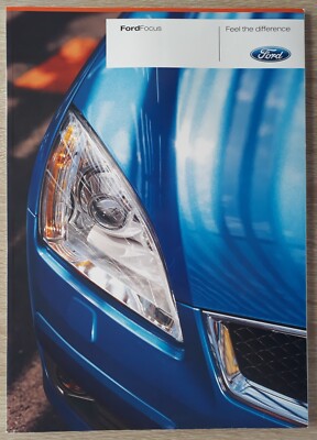 Ford Focus Range Prospekt 2007 - Studio Style Zetec Titanium ST