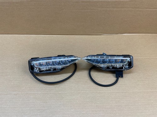 ⭐ FOR 2014-2017 INFINITI Q50 FRONT LEFT & RIGHT SIDE TURN SIGNAL LIGHT LAMP PAIR - Picture 2 of 8