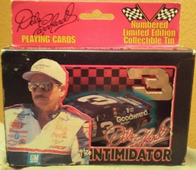 DALE EARNHARDT- PLAYING CARDS- NASCAR- NUMBERED LIMITED EDITION