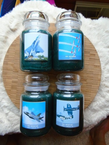 Rare 2022 Limited Edition Yankee Candle Set of 4