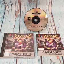 Rayman PS1 Playstation game with Instructions 