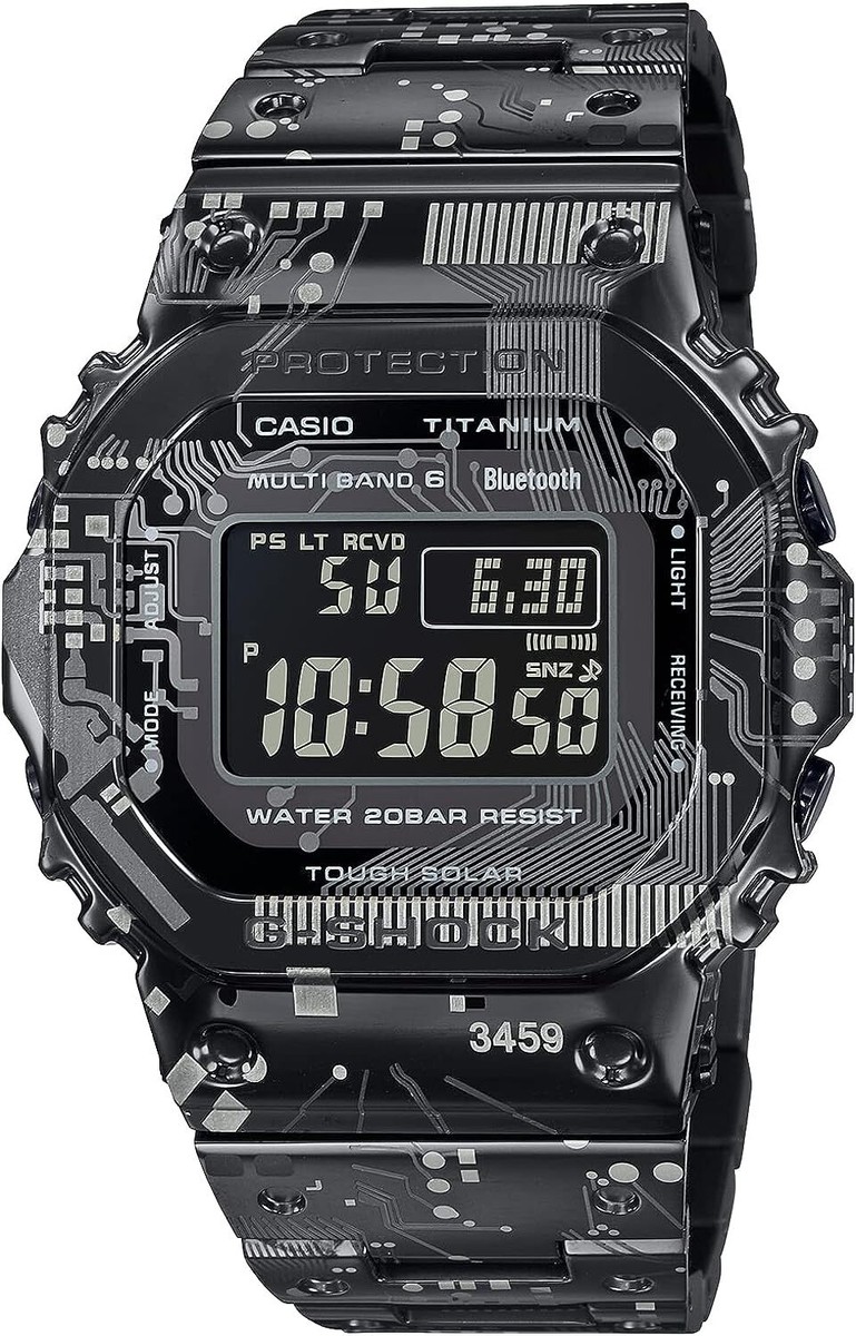 時計 CASIO G-SHOCK GMWB5000TCC-1JR Casio G-SHOCK Men's Black Dial Watch GMW-B5000TCC-1JR | eBay