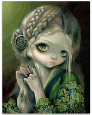 Strangeling Guinevere Had Green Eyes - 11x14 Unframed Art Print Poster - Decor